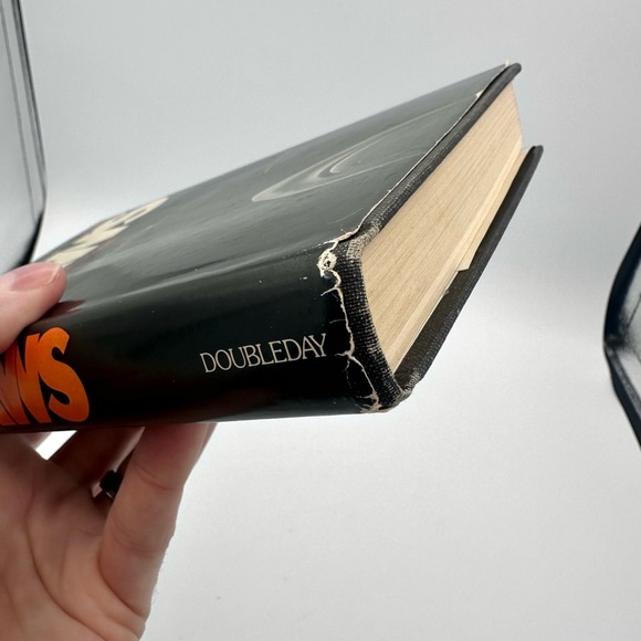 JAWS Peter Benchley 1974 HC DJ 1st Edition Early Print Gutter Code P39 - Picture 4 of 12